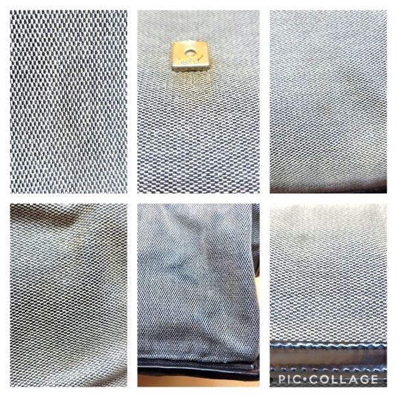 Authentic Gucci Canvas Satchel Bag - Picture 9 of 12